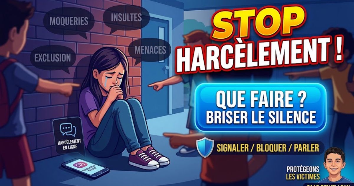 Face au harcèlement et au cyberharcèlement
